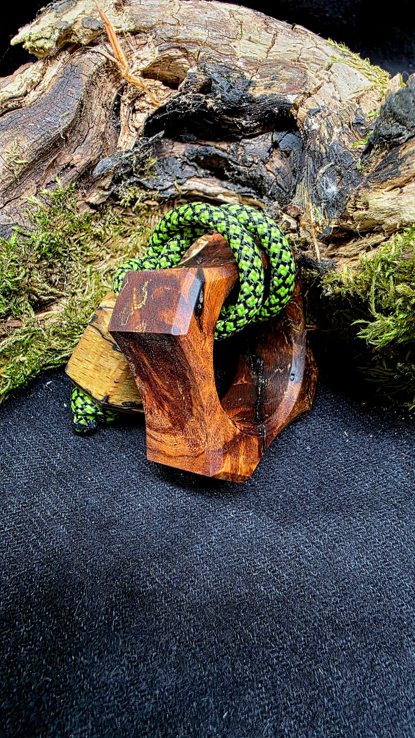 Tool aus Apfel Holz stabilisiert