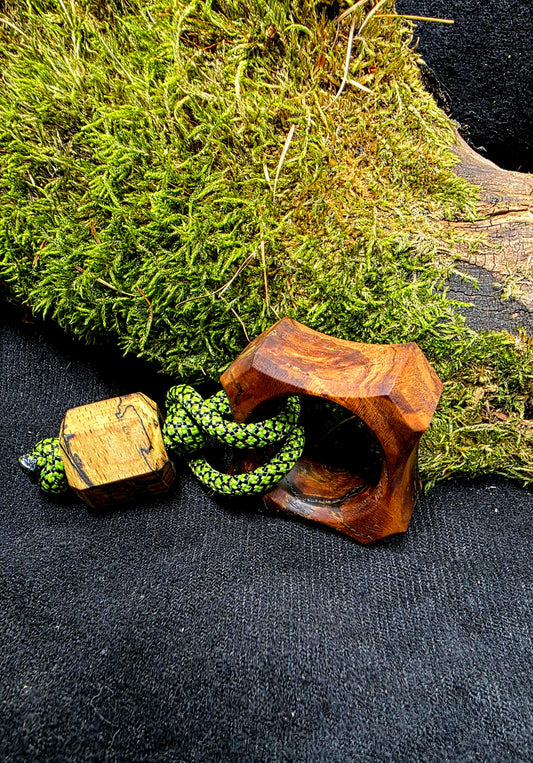 Tool aus Apfel Holz stabilisiert