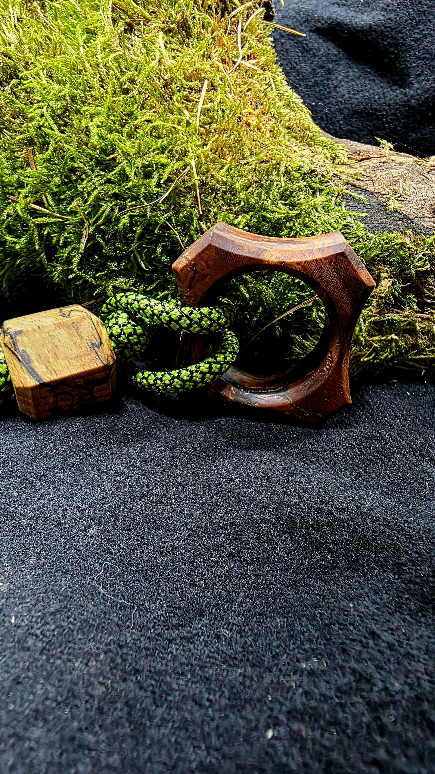 Tool aus Apfel Holz stabilisiert